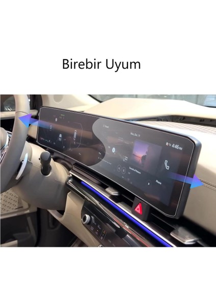 Kia Ev9 Mat Ekran Koruyucu Multimedya ve Dijital Gösterge