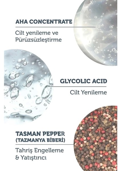 Aha & Bha Canlandırıcı ve Cilt Tonu Eşitleyici Kırmızı Peeling Cilt Serumu 30 ml