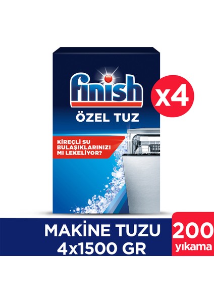 Bulaşık Makinesi Tuzu Kireç Kalıntılarına Karşı Koruyucu 3000 Gram x2