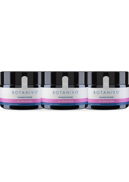 Çok Amaçlı Wonder Balm | Nemlendirici, Besleyici, Yumuşatıcı | 3X30 ml