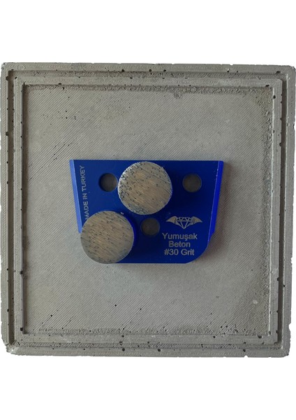 Yumuşak Zemin Metal Beton Silim Elması # 30 Grit