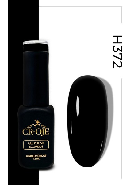 Kalıcı Oje H372 Siyah 12 ml