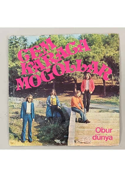 Cem Karaca - Moğollar Obur Dünya - El Çek Tabip 45'lik Plak