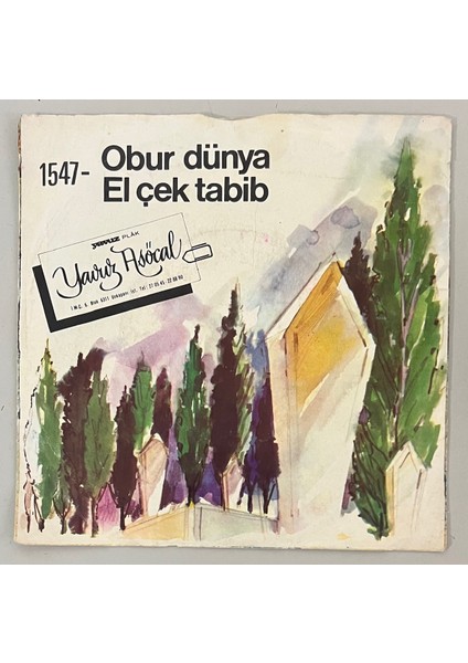 Cem Karaca - Moğollar Obur Dünya - El Çek Tabip 45'lik Plak