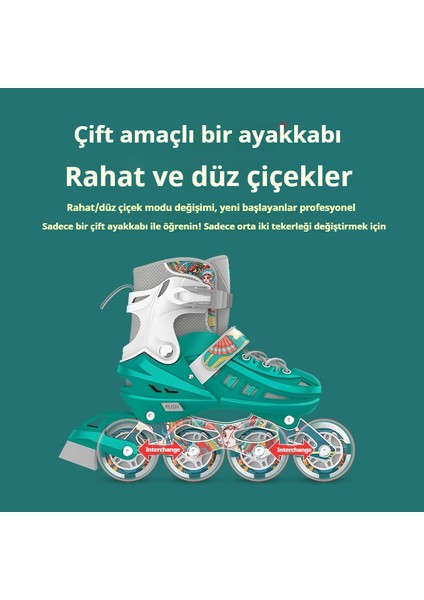 Çocuk Tekerlekli Patenleri Ayarlanabilir (Yurt Dışından) fiyatları