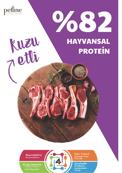 Kuzu Etli Yavru Köpek Maması 12KG- Kids