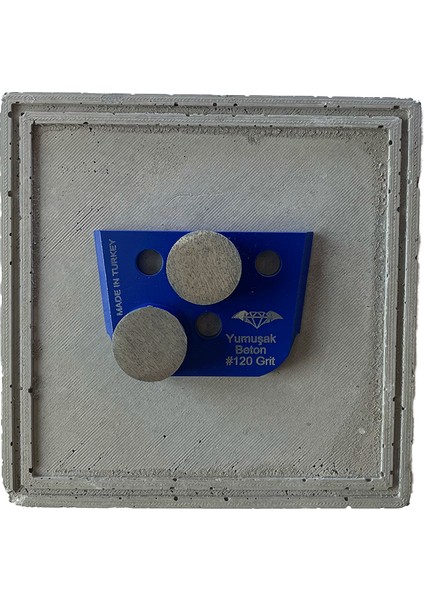 Yumuşak Zemin Metal Beton Silim Elması # 120