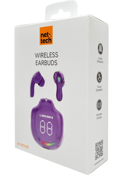 NT-BTH27 Kulakiçi Bluetooth Kulaklık