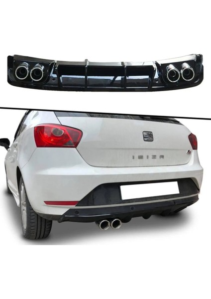 Aksesuar Ibiza 2012 2018 Uyumlu Arka Tampon Ek Koruma Difüzör