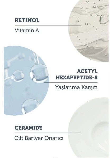 Giderici Onarıcı Retinol Gece Serumu 30 ml