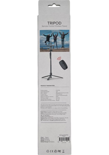 NT-MT02 Telefon Tripod Standı