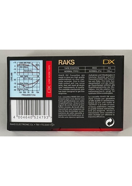 DX 90 Boş Kaset