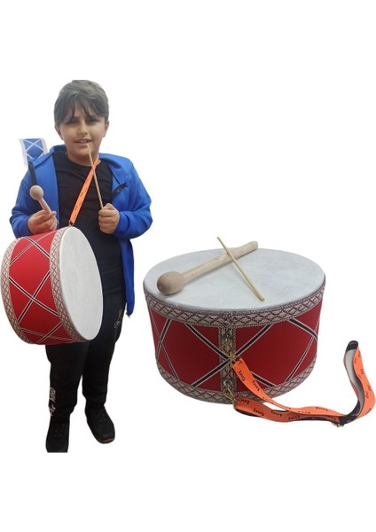 Büyük Boy Deri DAVUL(32CM) Ilkokulların Tercihi Gösteri Davulu fiyatları