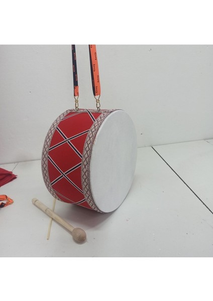 Büyük Boy Deri DAVUL(32CM) Ilkokulların Tercihi Gösteri Davulu modelleri
