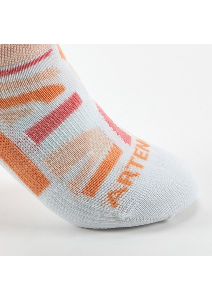 Artengo Çocuk Tenis Çorabı - Kısa Konç - 3 Çift - Turuncu/Pembe - Artengo RS 160 indirimleri
