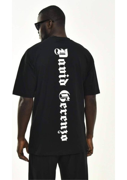 Erkek Sırt Baskılı Pamuk Kalın Dokulu T-Shirt fiyatları