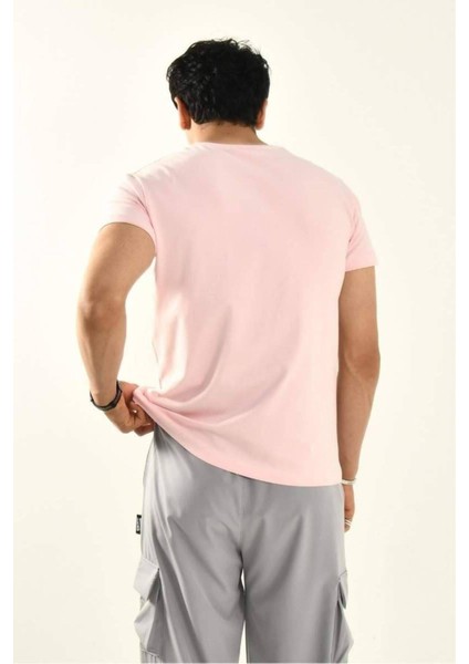 Papatya Nakış Detaylı Bisiklet Yaka T Shirt fırsatları