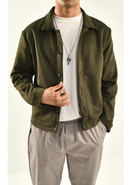 Siyah Düğmeli Süet Ceket fiyatları