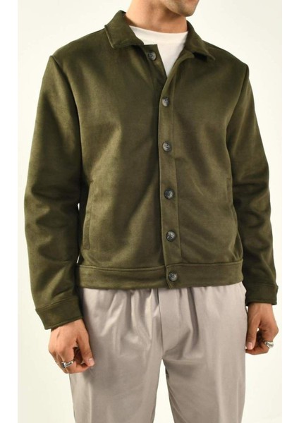 Siyah Düğmeli Süet Ceket fırsatları