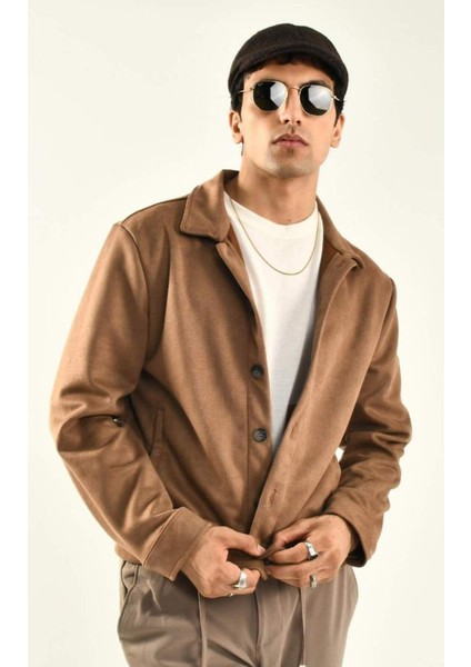 Siyah Düğmeli Süet Ceket fırsatları