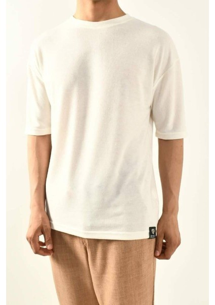 Soft Kumaş Rahat Kesim Basic T-Shirt