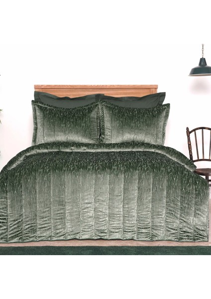 Home Alba Petrol 6 Parça Private Çift Kişilik Comfort Set