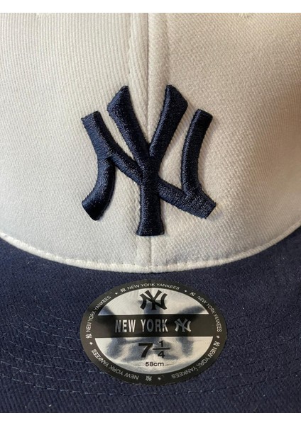 Ny Yankees Nakışlı Hip Hop Snapback Rapper Basket Cap Şapka