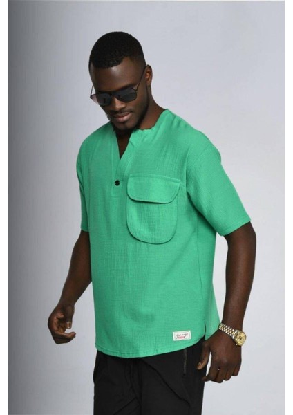 Cepli V Yaka T-Shirt 410409 fiyatları