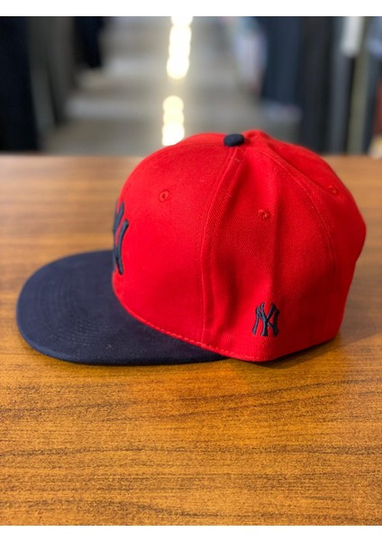 Ny Yankees Nakışlı Unisex Hip Hop Snapback Rapper Basket Cap Şapka