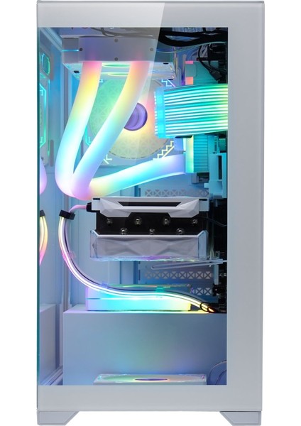 Delux X53 I5 14400F 16GB Ddr5 Ram 512GB M.2 Nvme SSD 8gb RTX4060 Sıvı Soğutmalı Oyuncu Bilgisayarı