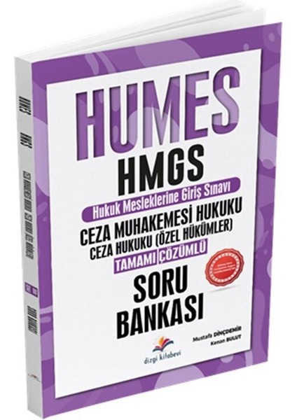 2025 HUMES HMGS Ceza Muhakemesi Hukuku Ceza Hukuku Özel Hükümler Tamamı Çözümlü Soru Bankası