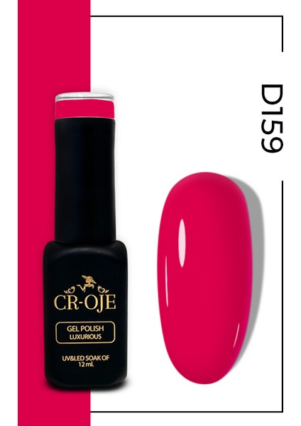 Kalıcı Oje D159- Pembe (12 ML.)