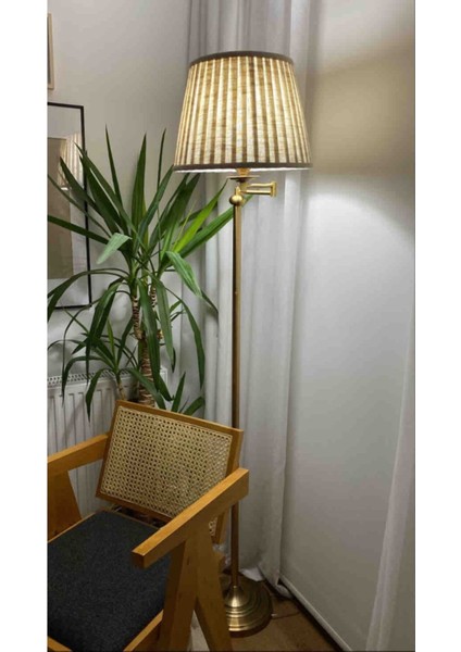Işın Bronz Retro Lambader Retro Mafsallı Lambader modelleri