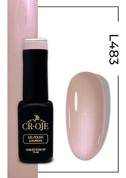 Kalıcı Oje L483-hologram (12 ML.)