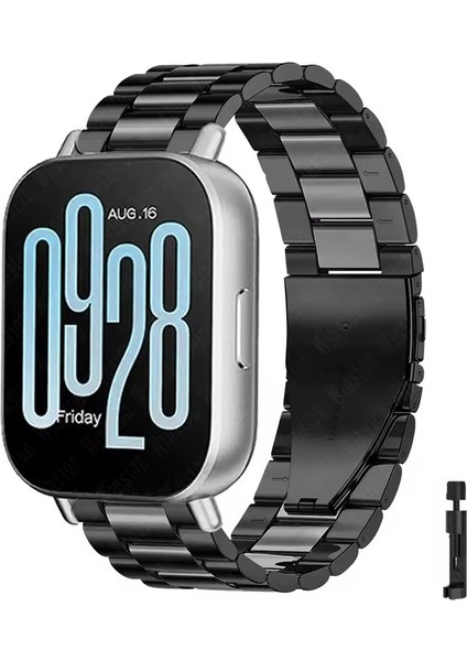 Xiaomi Redmi Watch 5 Lite/ Redmi Watch 5 Active Uyumlu Paslanmaz Çelik Kordon