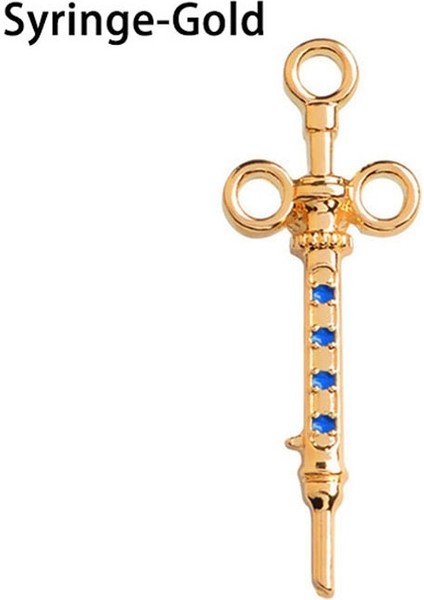 Altın Tarzı Sinir Dokusu Doktor/hemşire Iğne Pin Tıbbi Organ Broş Dıy Charm Trendy Kreatif Kimya Takı Hediyesi (Yurt Dışından)