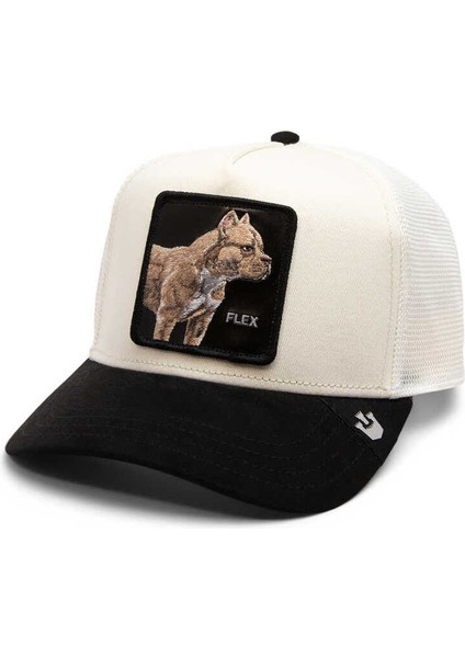 The Suede Pitbull Şapka Krem