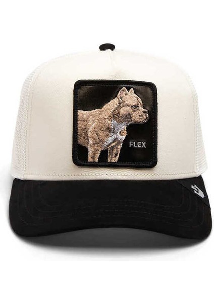 The Suede Pitbull Şapka Krem