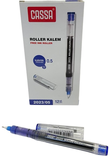 0,5 mm Iğne Uçlu Roller Kalem 12 'li ( 1 Paket )