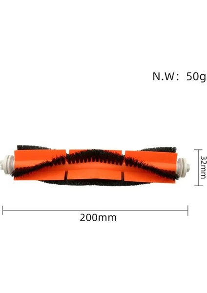 S6 Maxv Pure S5 Max S50 S55 E4 E5 Aksesuarları Robot Vakum Yedek Ana Yan Fırça Filtre Paspas (Yurt Dışından)