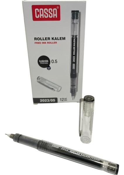 0,5 mm Iğne Uçlu Roller Kalem 12 'li ( 1 Paket )