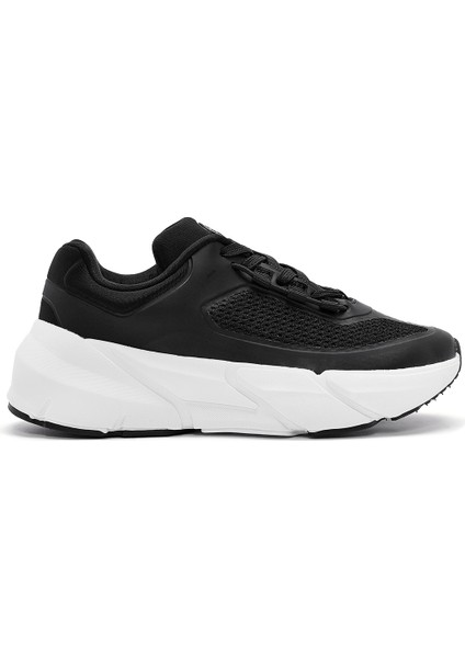Acbc x Derimod Kadın Siyah Bağcıklı Sneaker 24WFD435414