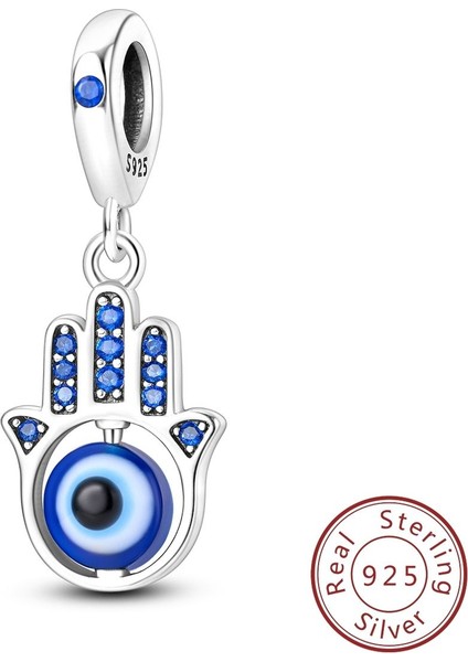 Hamsa Eli Nazar Boncuklu Charm