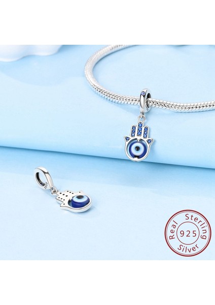 Hamsa Eli Nazar Boncuklu Charm