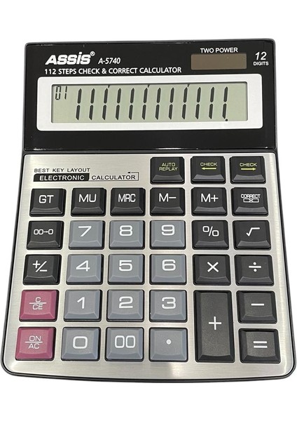 Cassa Elektronik Hesap Makinesi 12 Haneli