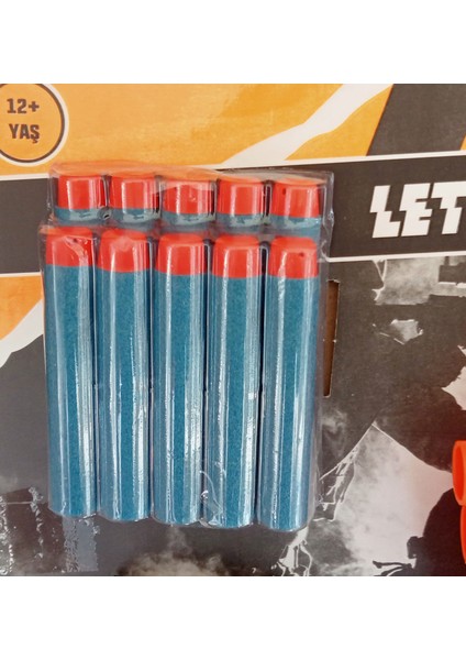 Sniper 4 Girişli Hedefli Dürbünlü Sünger Dart Atan Nerf Tabancası