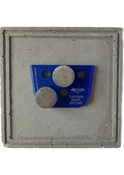 Yumuşak Zemin Metal Beton Silim Elması # 70 Grit