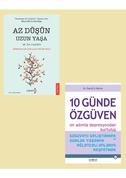 Az Düşün Uzun Yaşa - 10 Günde Özgüven 2 Kitap