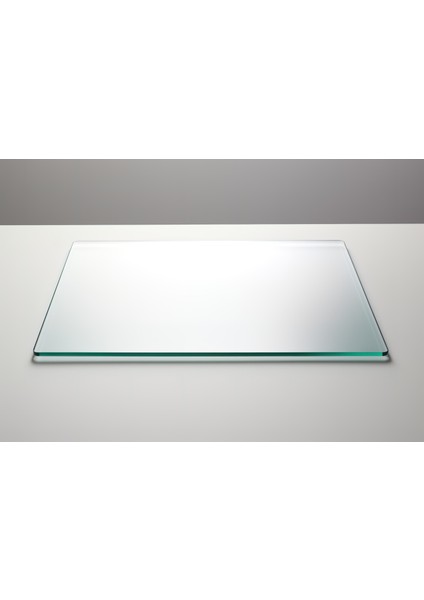 Şeffaf Saydam Temperli Cam Kesme Tahtası - Cam Kesme Tablası 25*35 Cm