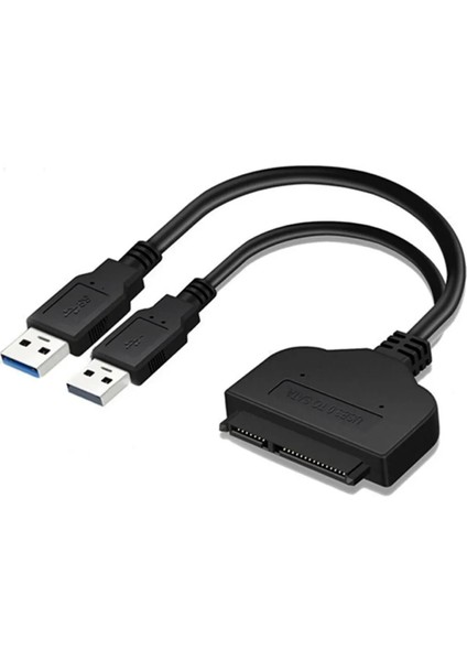 22 Pin Sata SSD HDD Bağlantı Kablosu USB 3.0 2.5" Sata Harici Disk Kablo USB 3.0 Sata